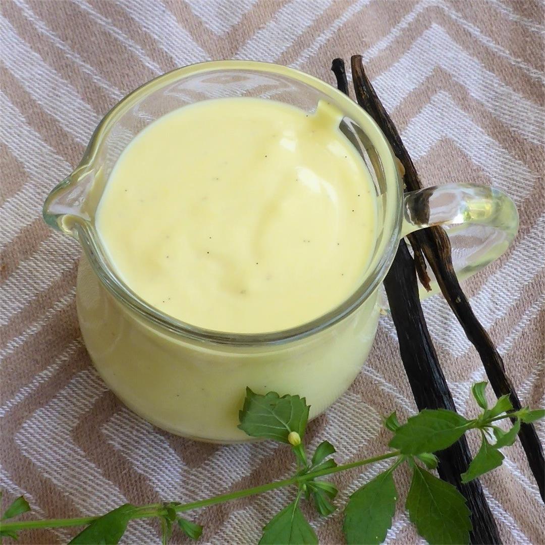 This VANILLA SAUCE will take your dessert to the next level