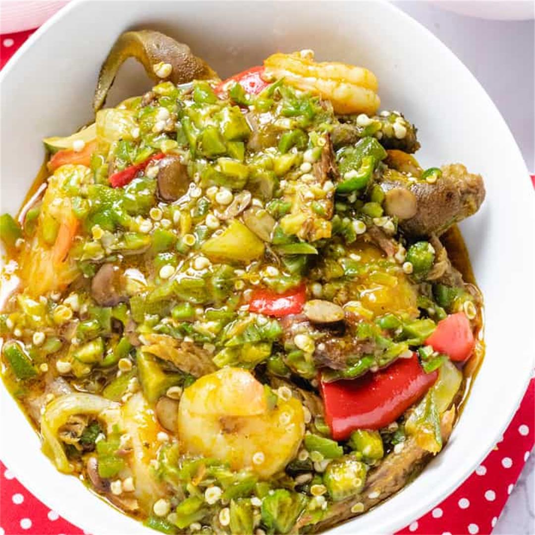 Okro Soup (African Okra Soup)