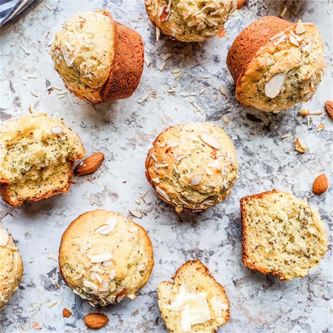 Almond Poppy Seed Muffins Recipe