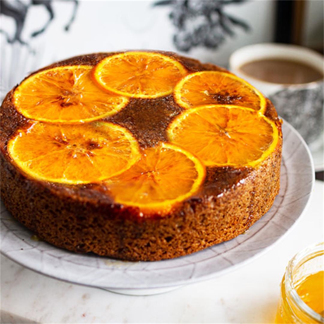 Moist orange cake