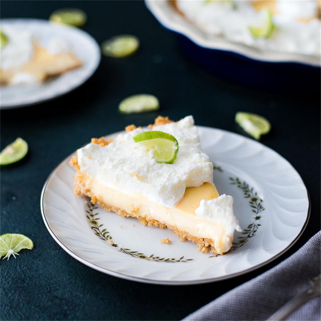 Key Lime Pie with Coconut Whipped Cream