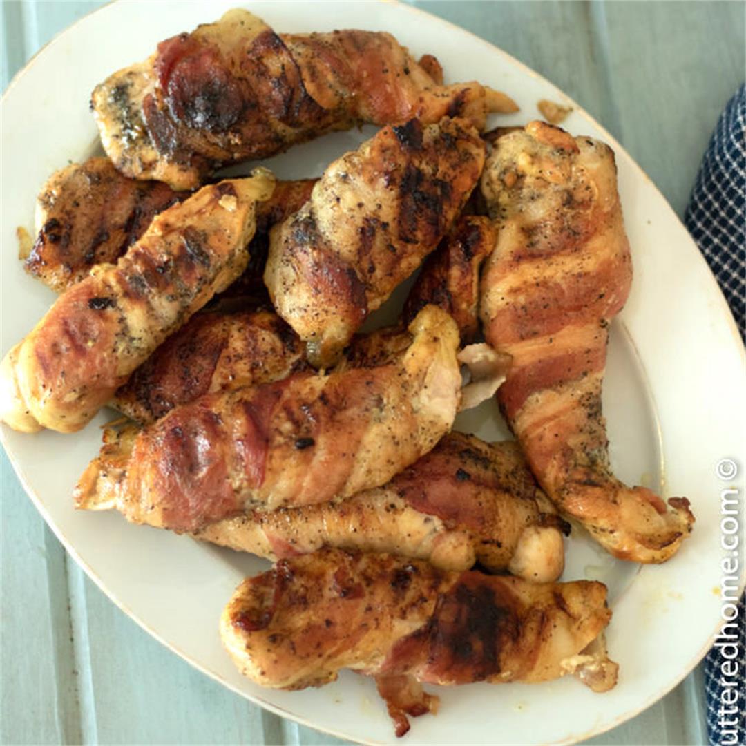 Grilled Hawaiian Bacon and Chicken