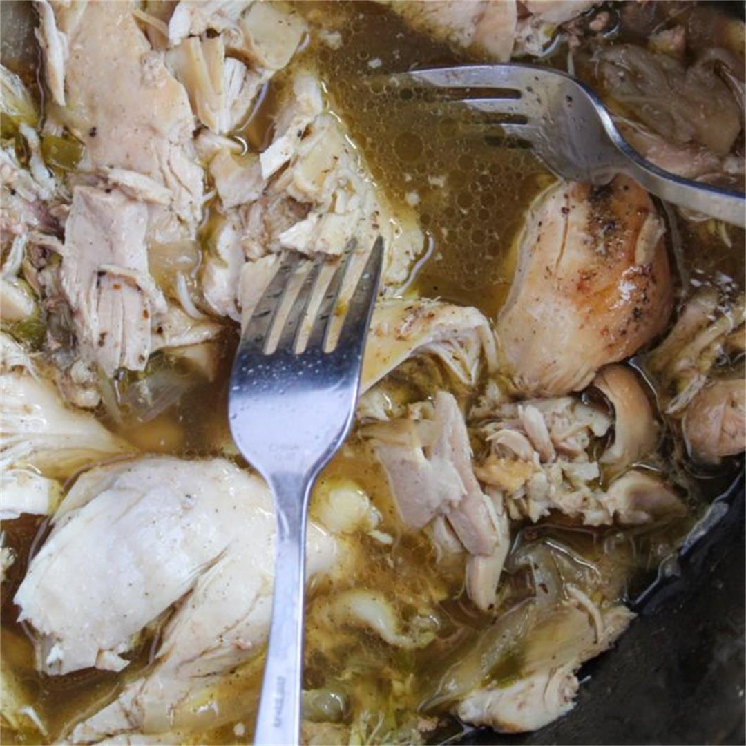 Slow Cooker Jalapeno Pulled Chicken