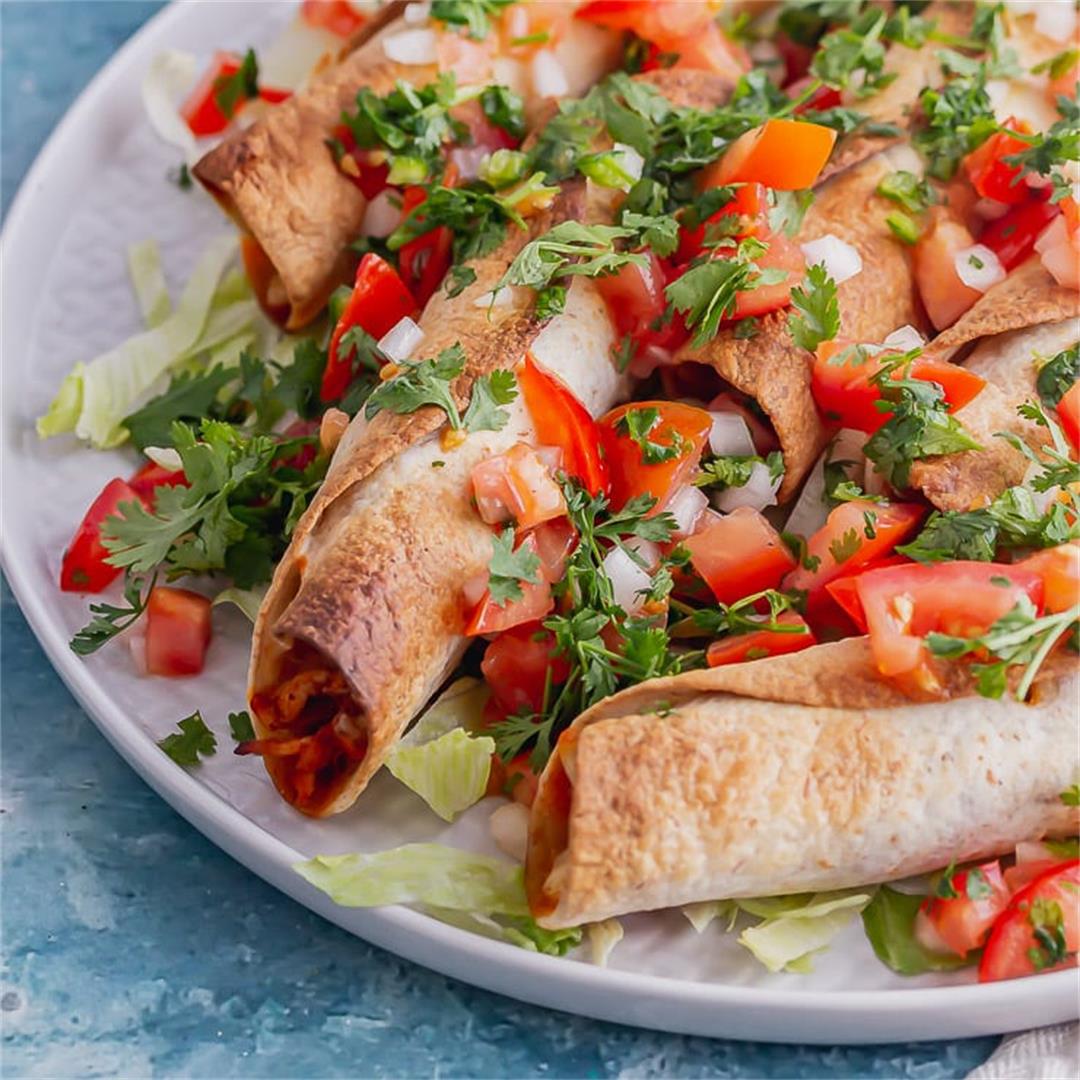 Taquitos with Spicy Chicken & Cheese • The Cook Report