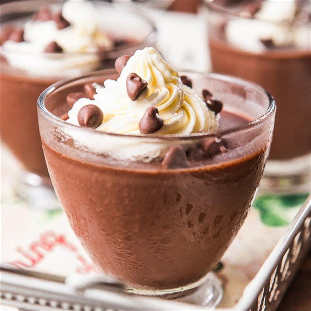 Silky Milky Chocolate Pudding