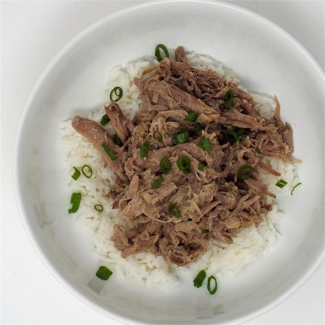 Sichuan Peppercorn Pulled Pork and Jasmine Rice