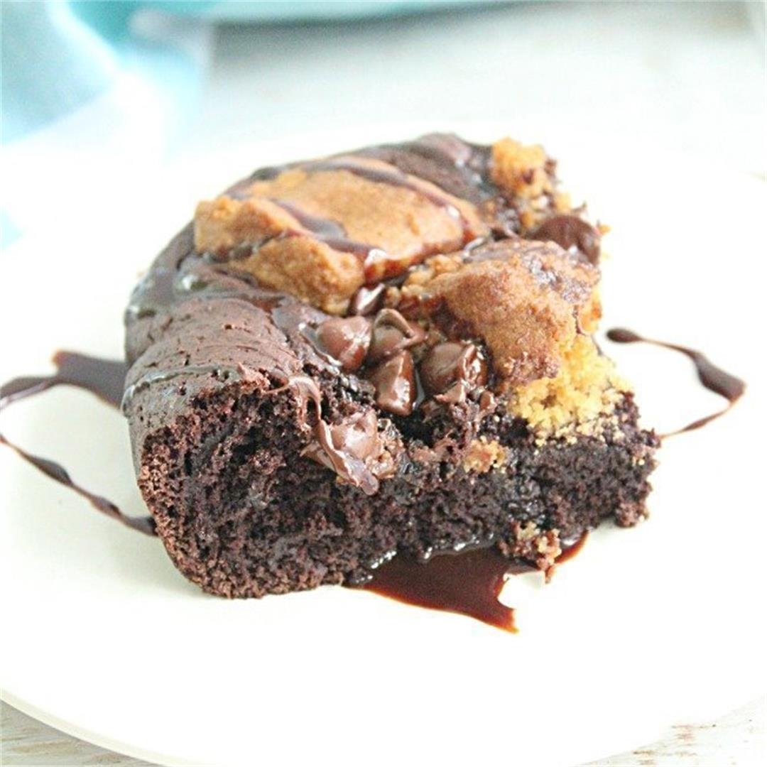 Peanut Butter Cookie Chocolate Cake