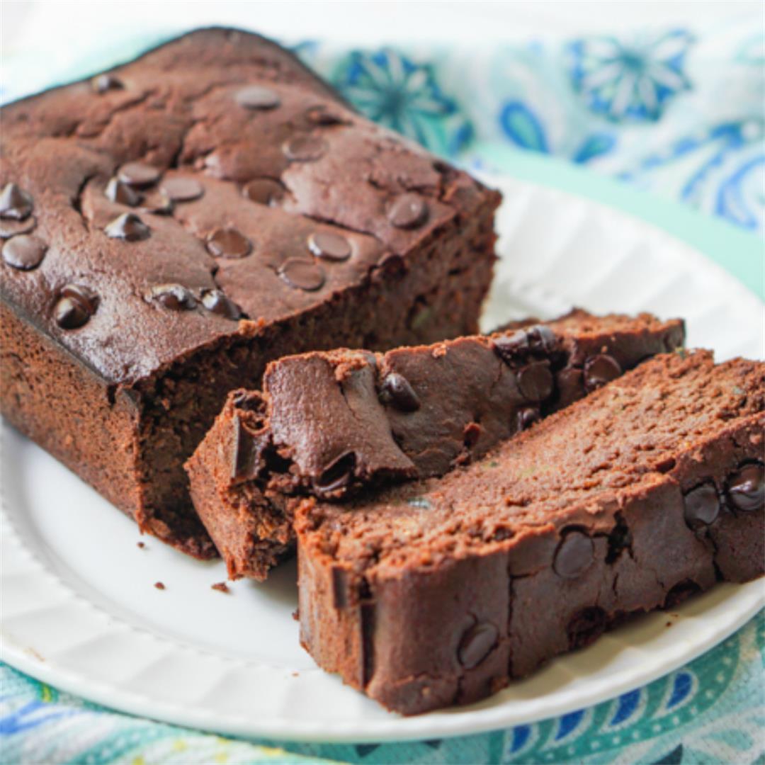 Low Carb Chocolate Zucchini Bread Recipe in the Blender!
