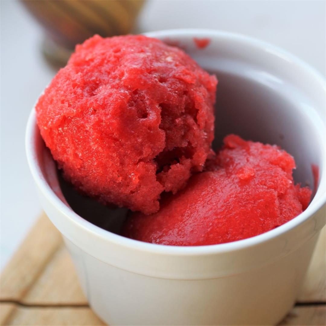 Summer Berry Sorbet Recipe