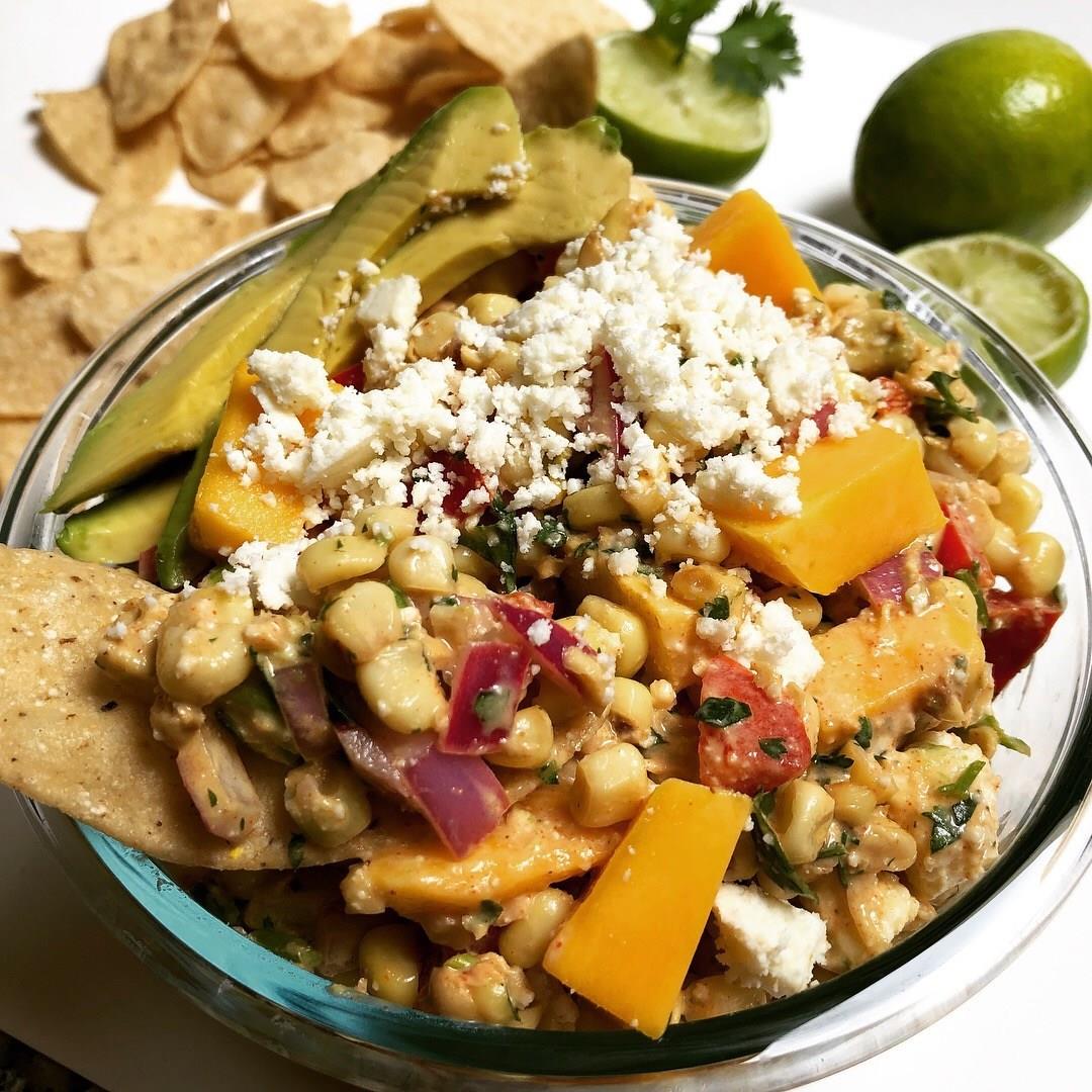 Roasted Mexican Corn Dip