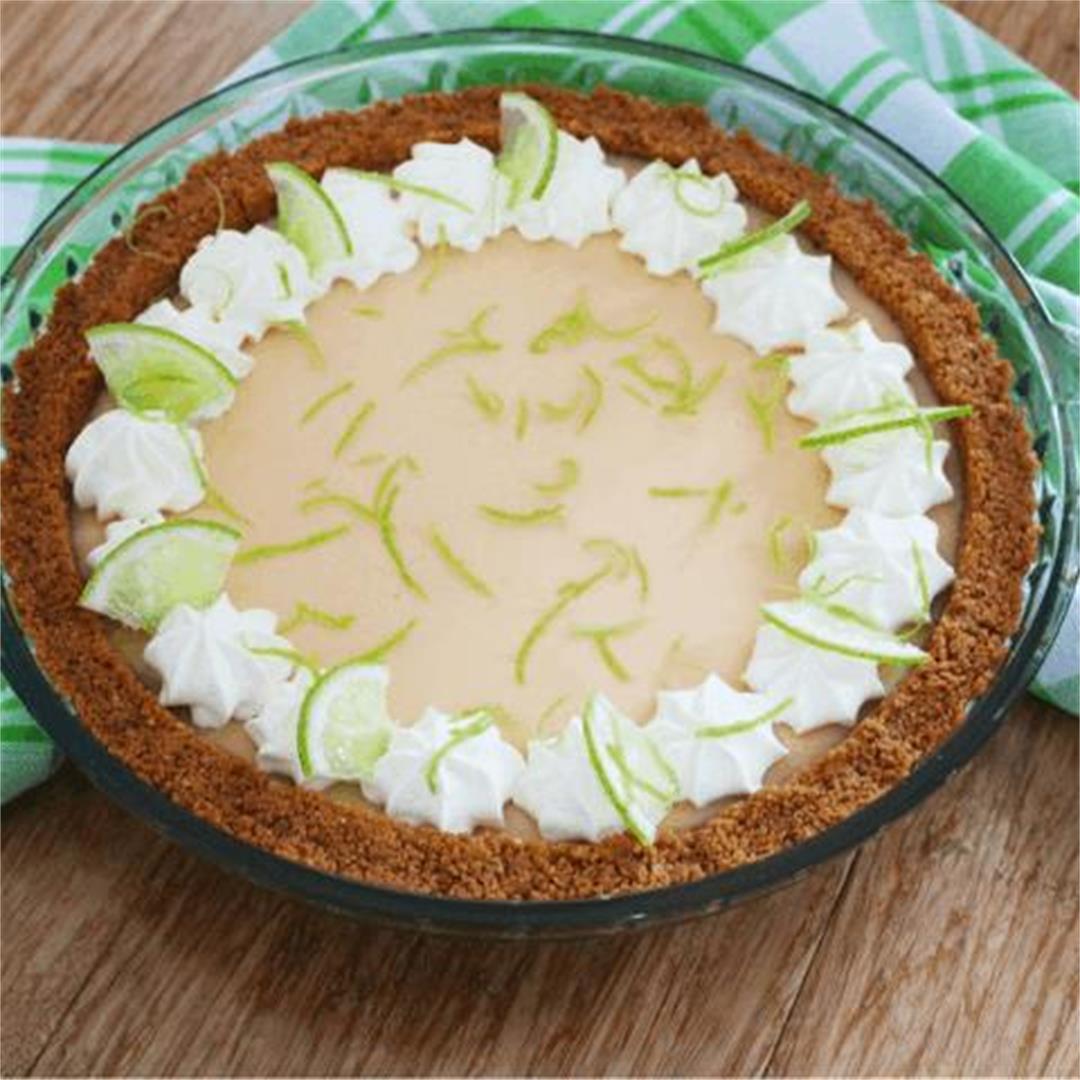 Classic Key Lime Pie - It's Not Complicated Recipes
