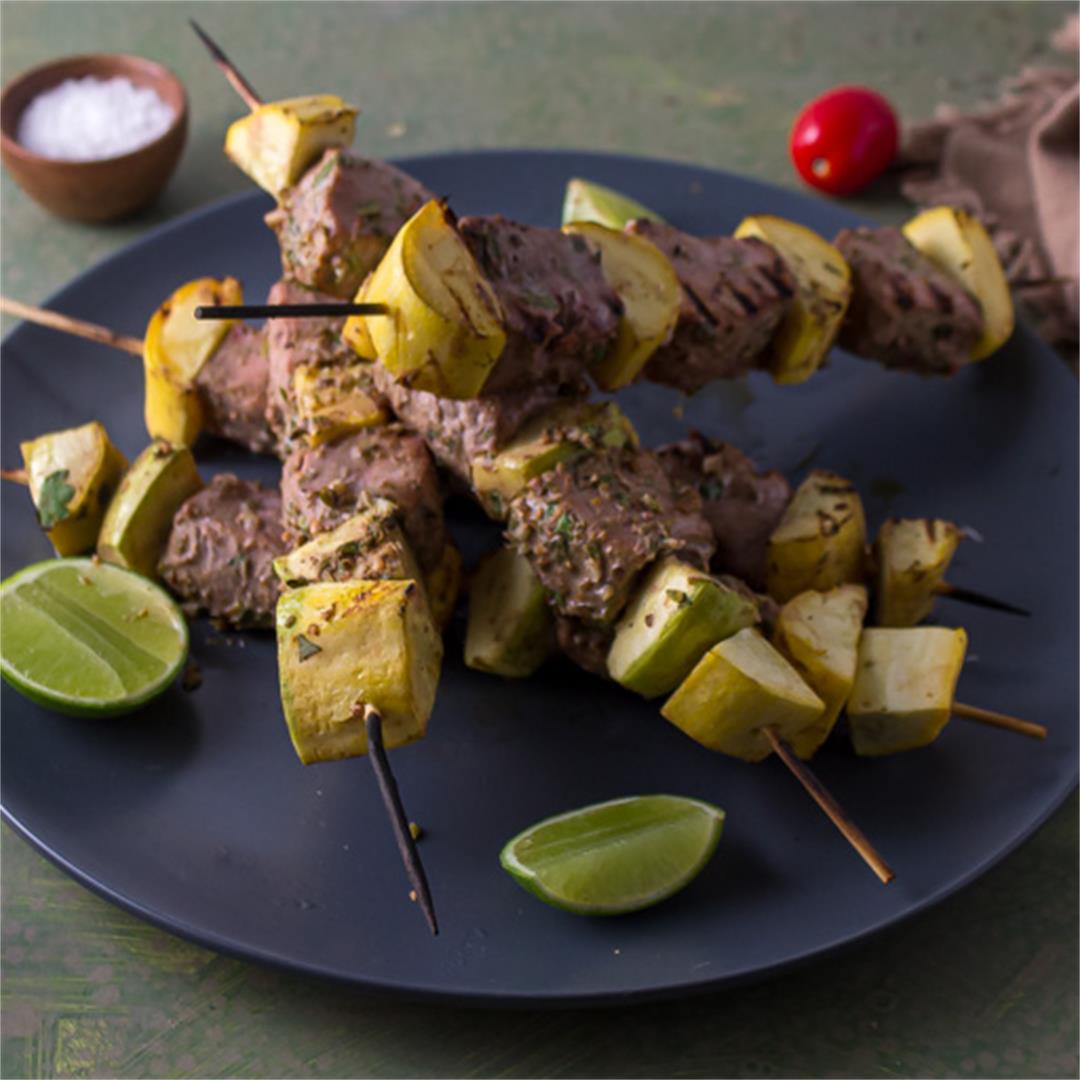 Lime Coriander Marinade with Grilled Tuna