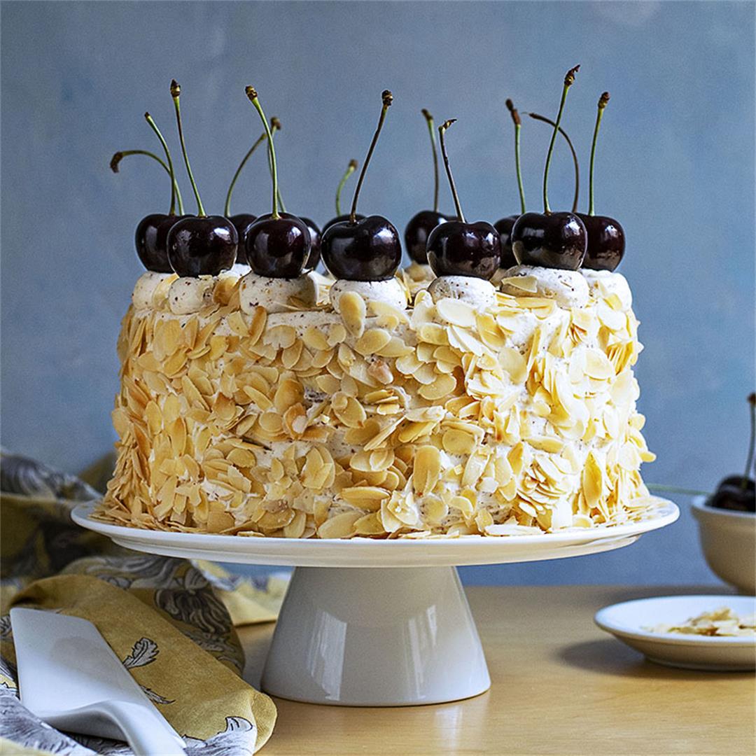 Almond Nougat Cake | Gourmet cakes, Nougat cake, Order cakes online