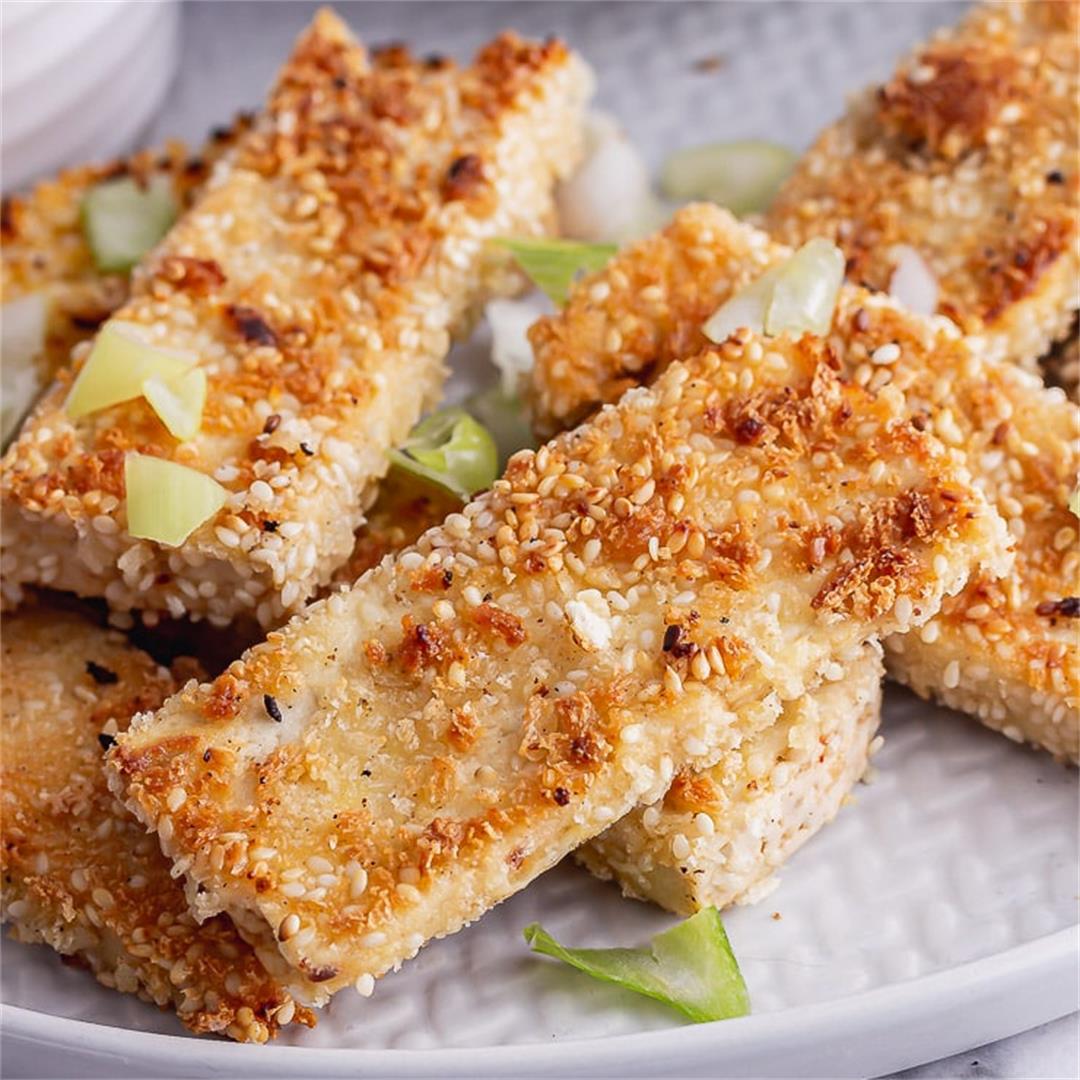 Sesame Tofu with Soy Marinade • The Cook Report