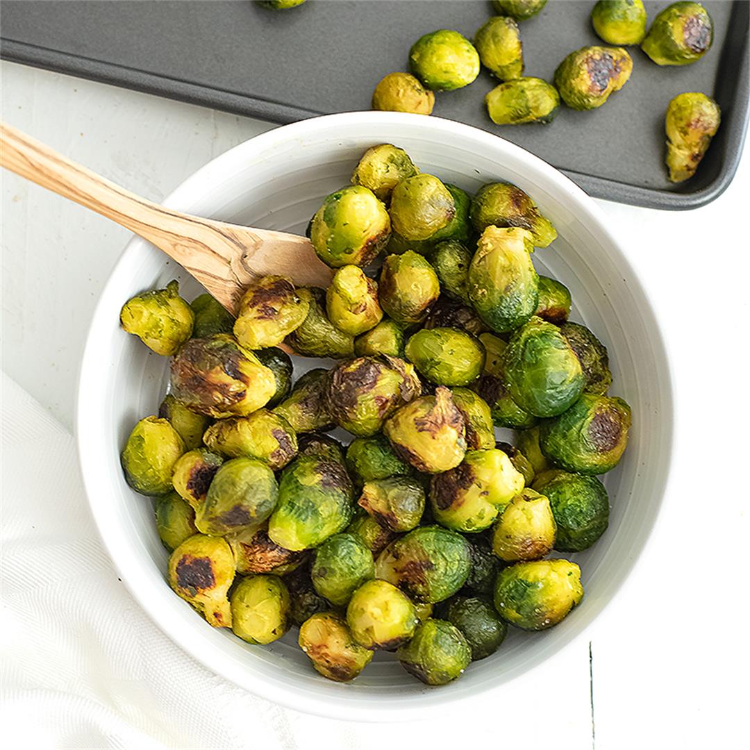 How to Cook Frozen Brussel Sprouts (air fryer, oven)