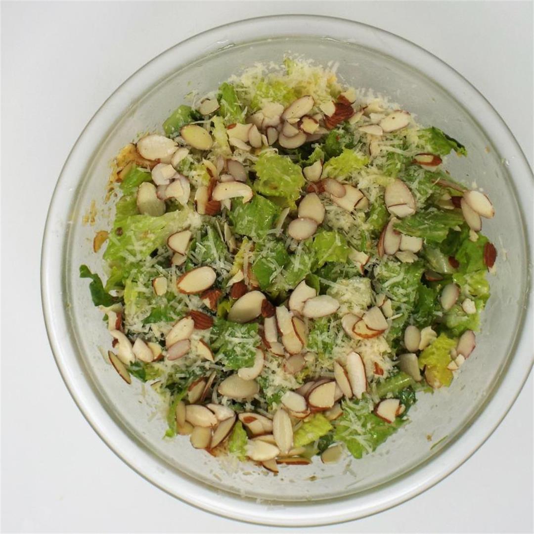 Almond Caesar Salad