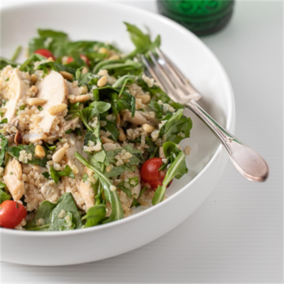 Tabbouleh Salad with Chicken