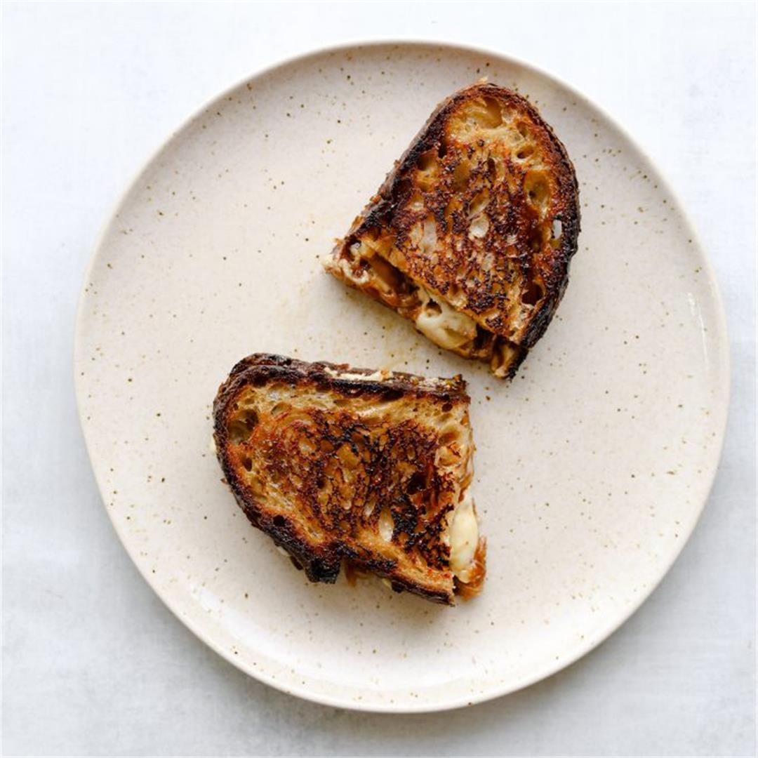 White Cheddar + Fig Grilled Cheese