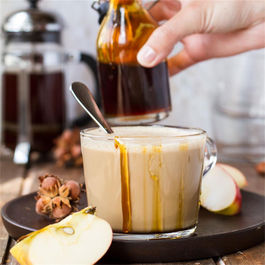 Apple Caramel Latte Macchiato Recipe