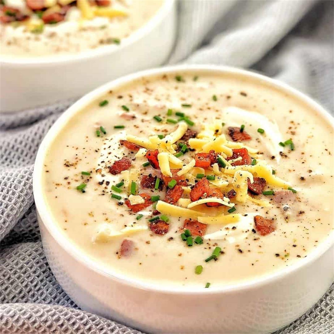 Potato Bacon Cheddar Soup · Chef Not Required...
