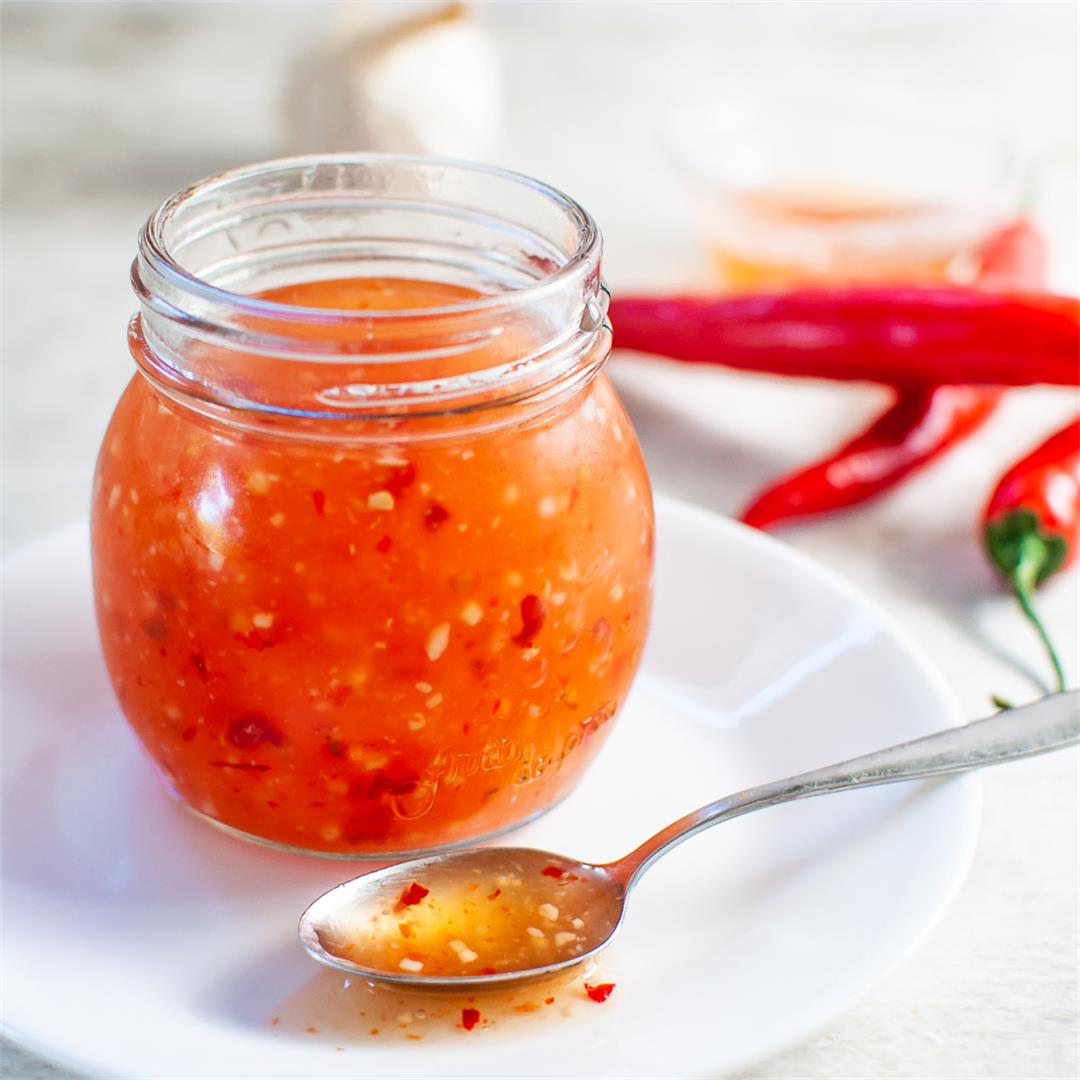Easy Sugar Free Sweet Chilli Sauce in 10 Minutes