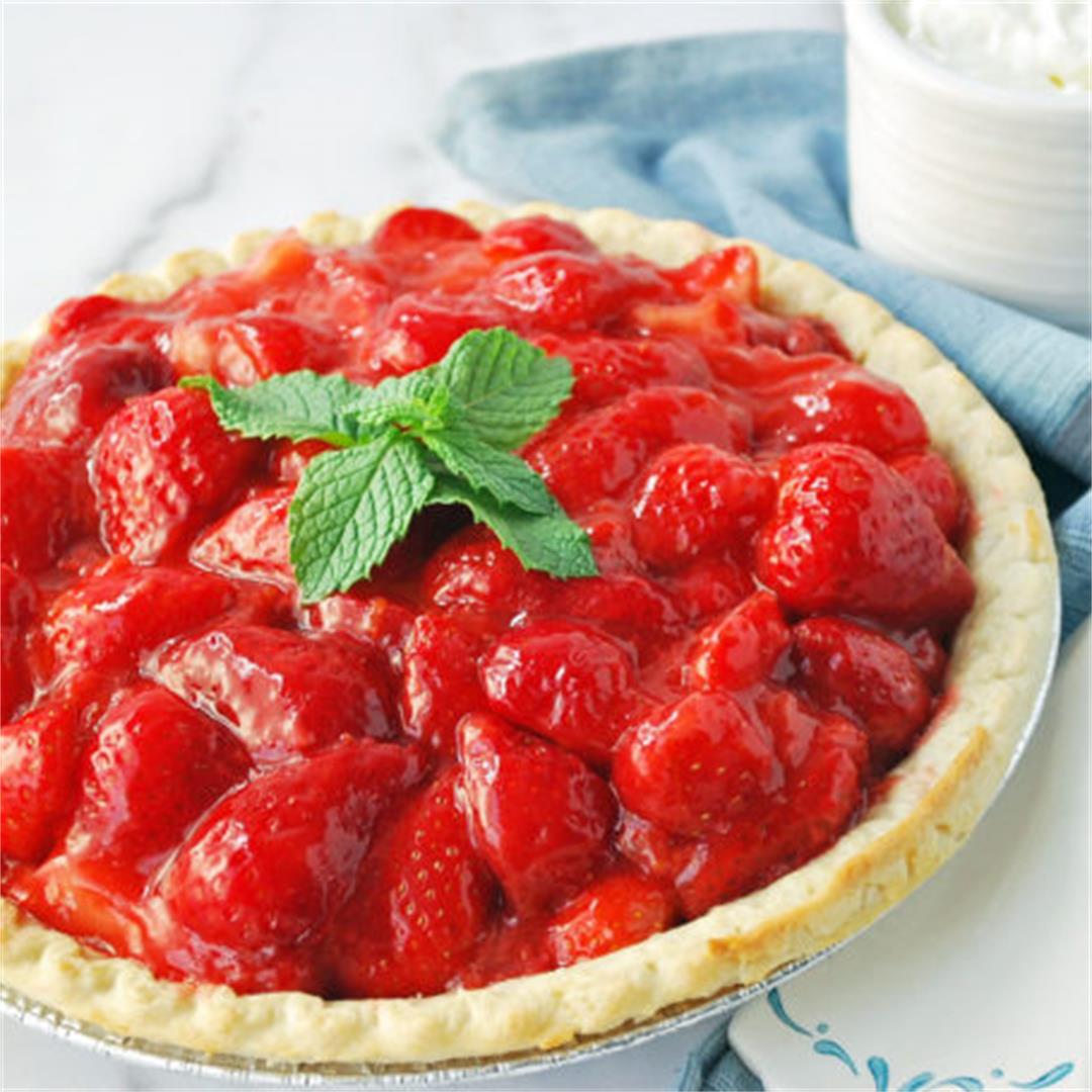 Best Ever Sugar-Free Fresh Strawberry Pie