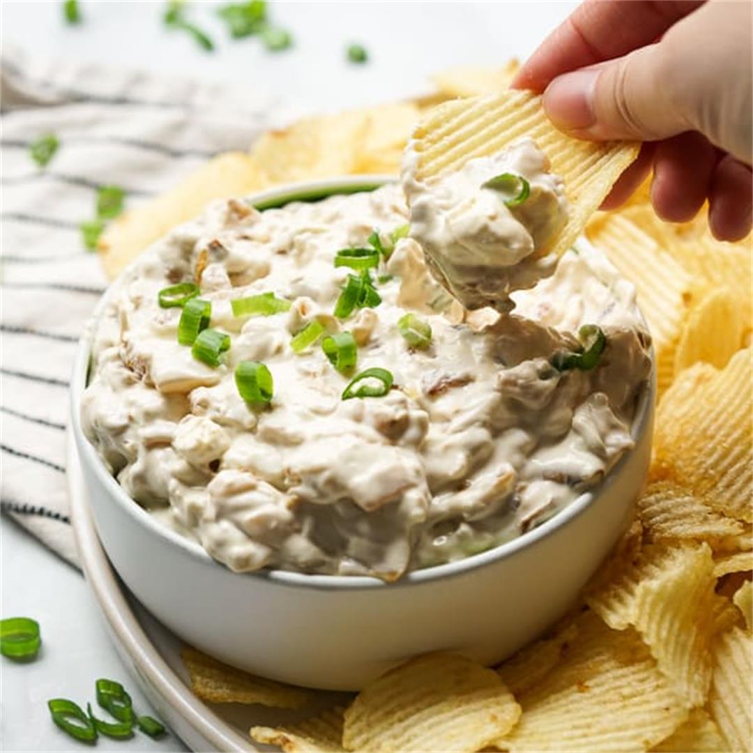 Caramelized Onion Dip Recipe (Easy and Yummy!)