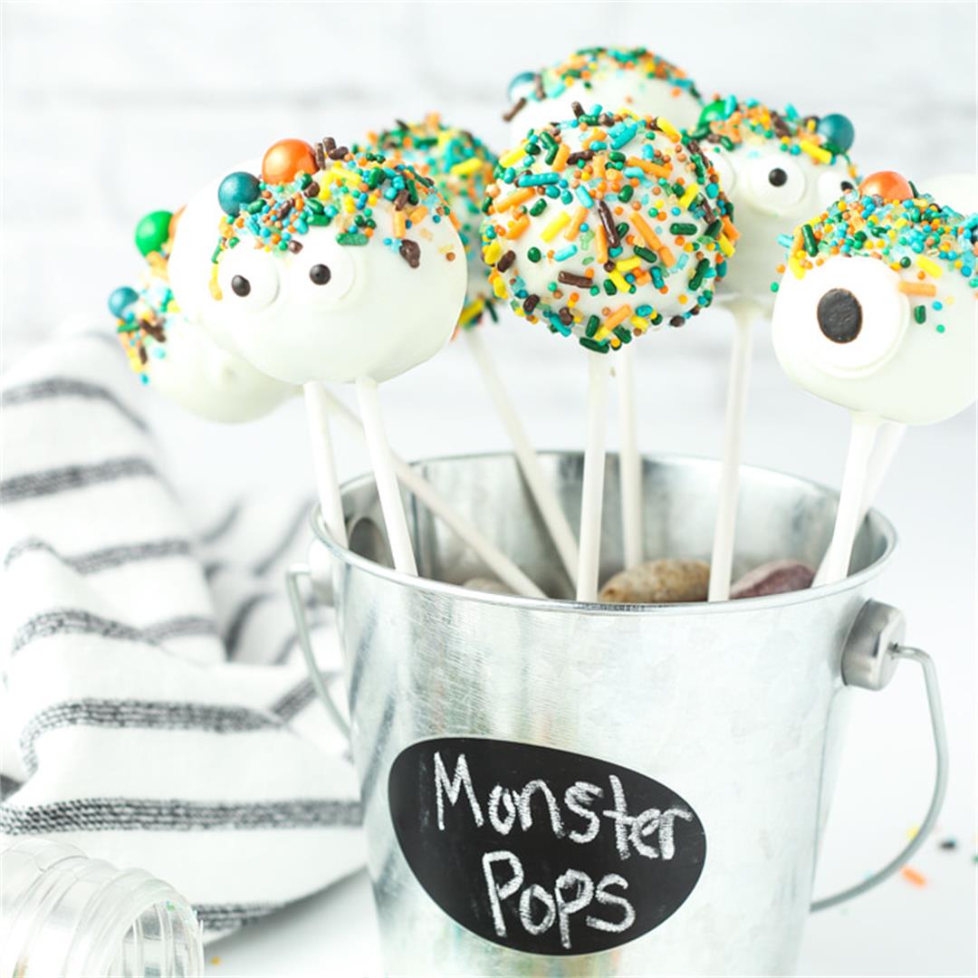 Monster Chocolate Cake Pops