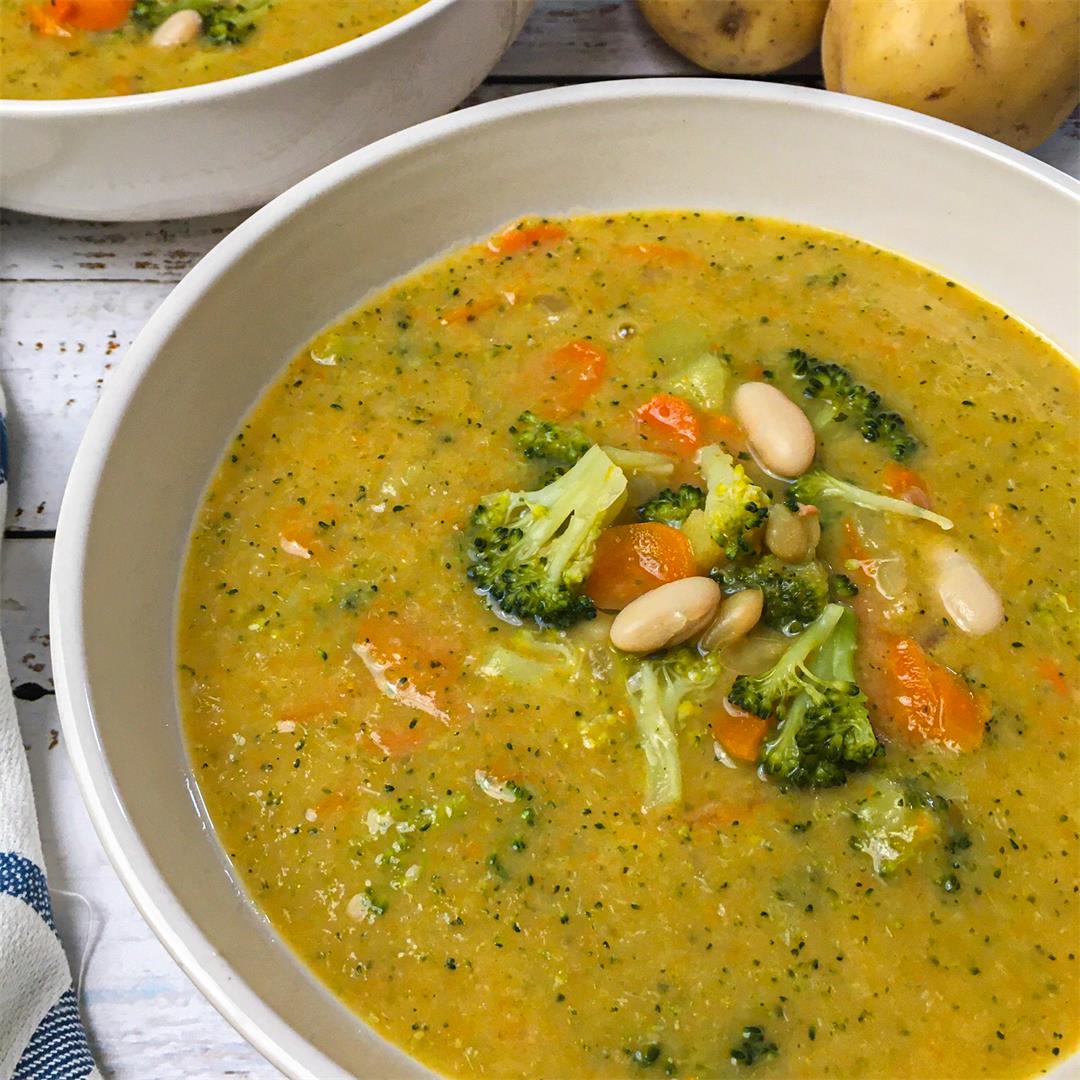 Healthy Broccoli Potato Soup