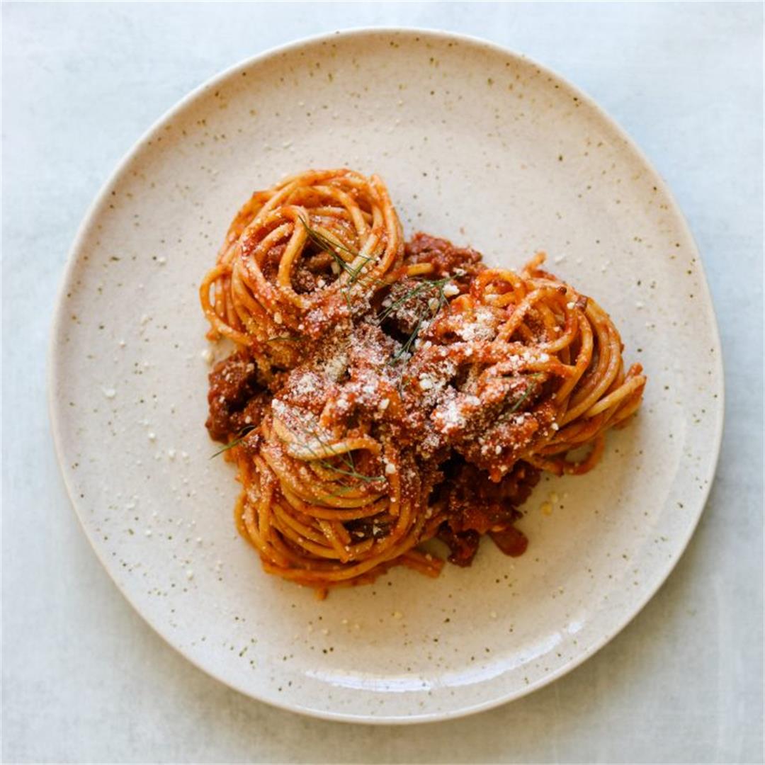 Fennel and Pork Bolognese
