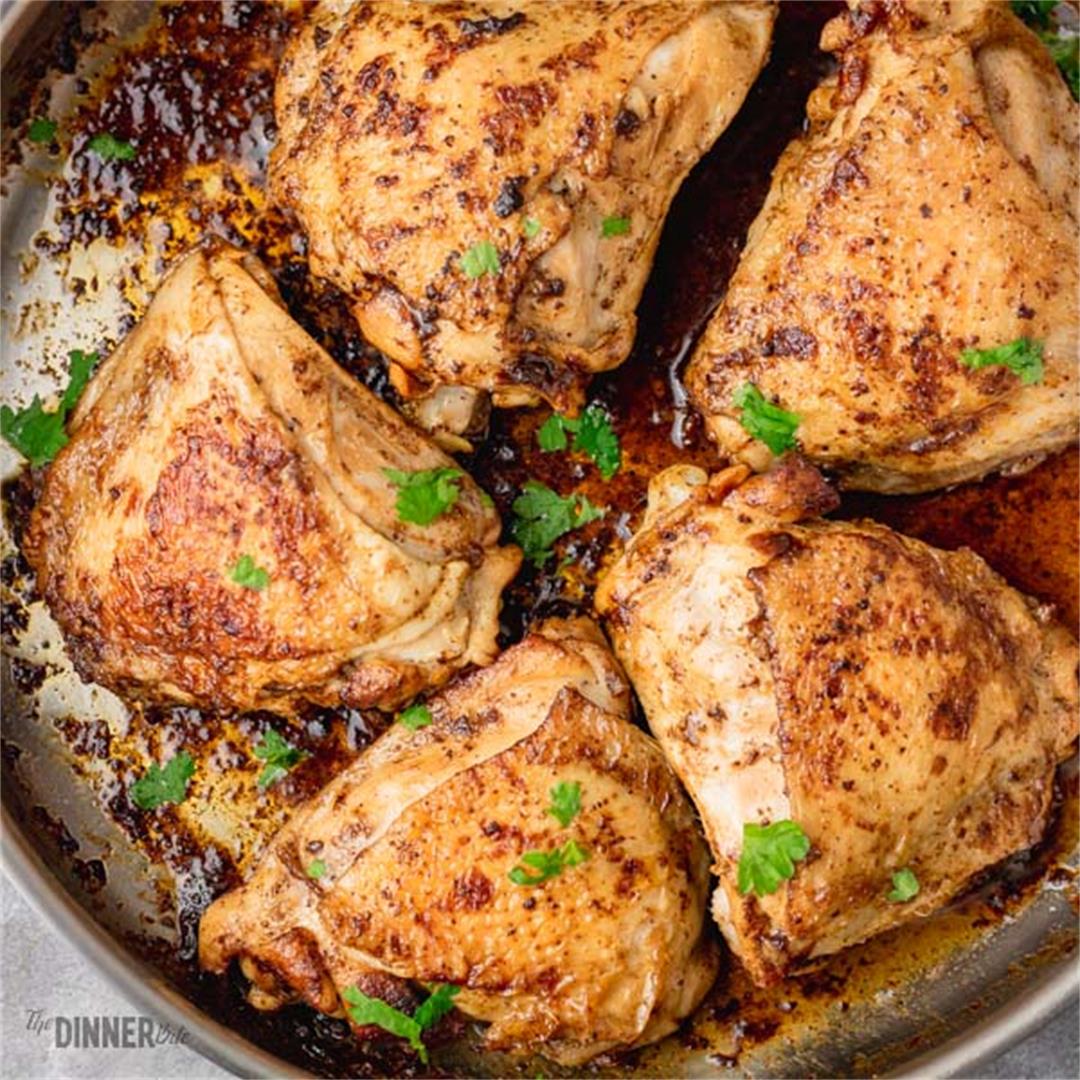 Stove Top Chicken Thighs