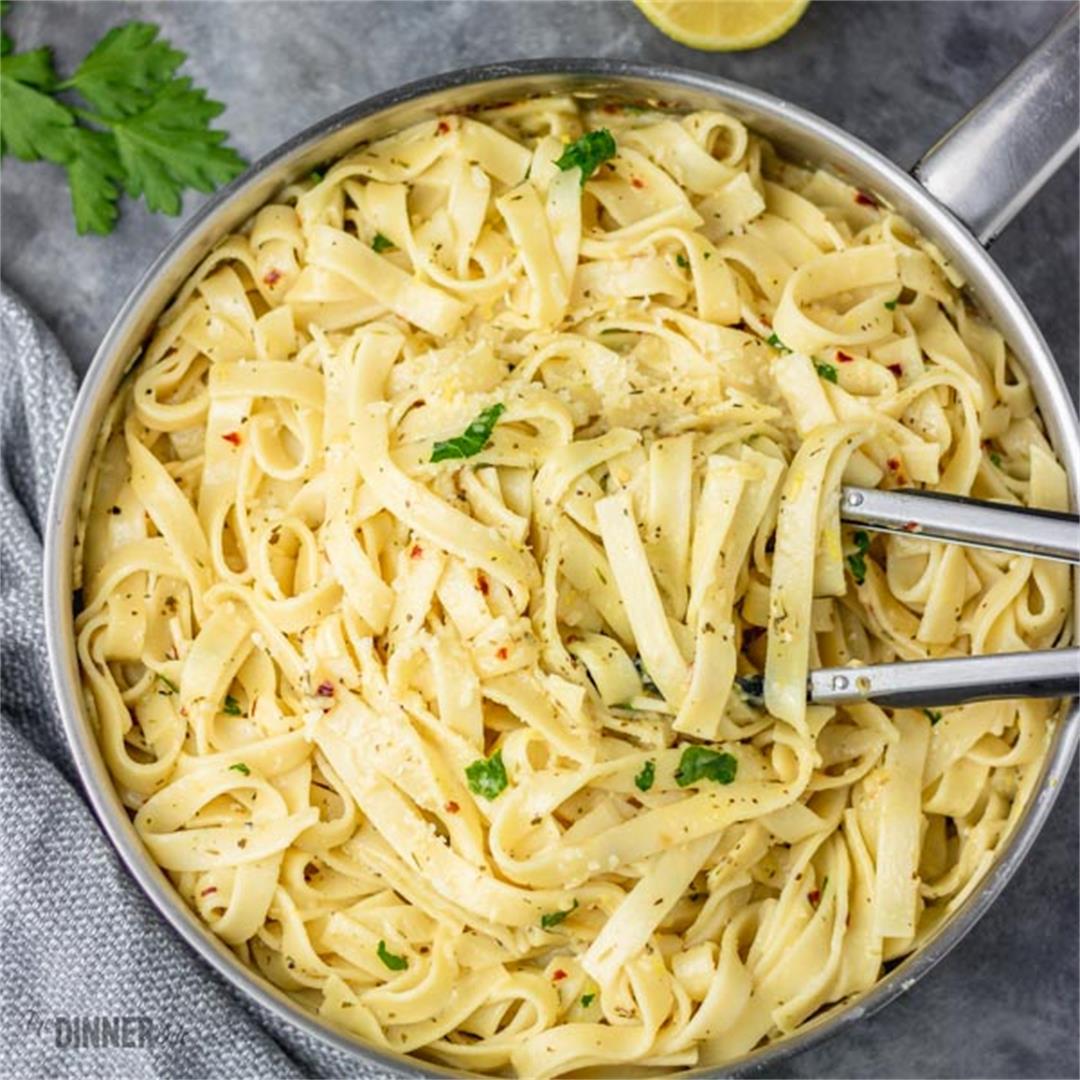 Lemon Garlic Pasta Recipe