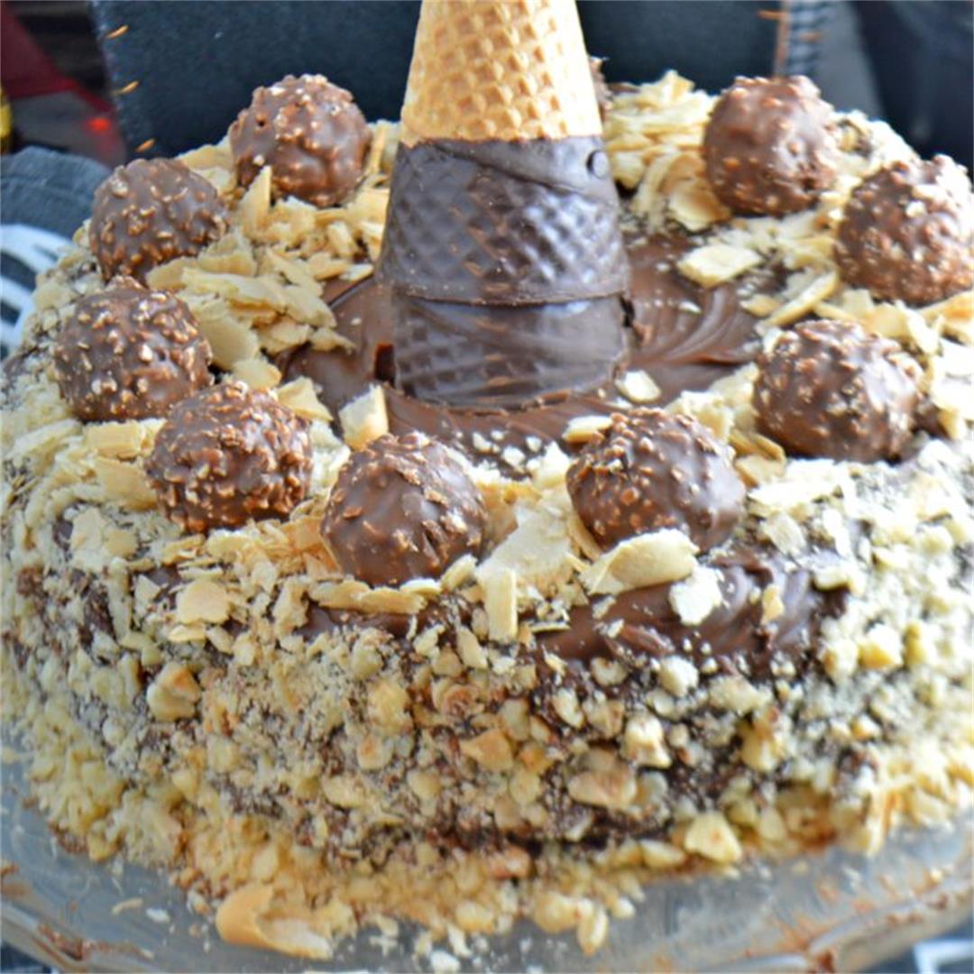 Ferrero Rocher Cake — Tasty Food for Busy Mums Baking Cake