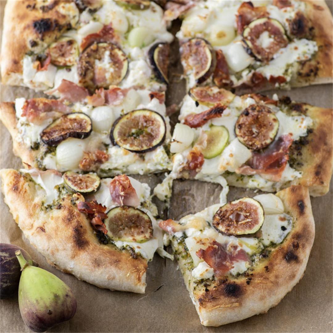 Fig Prosciutto Pizza