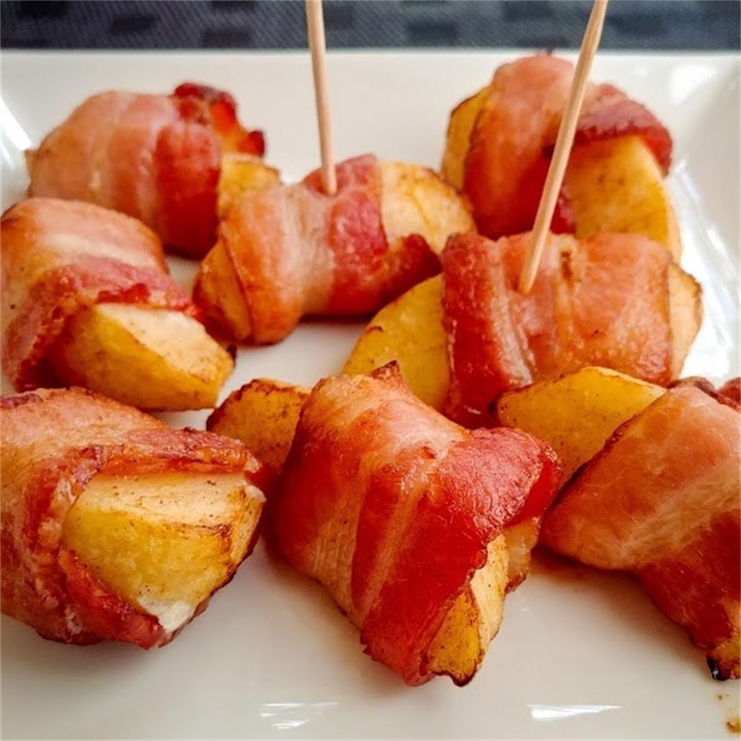 Bacon Wrapped Apple