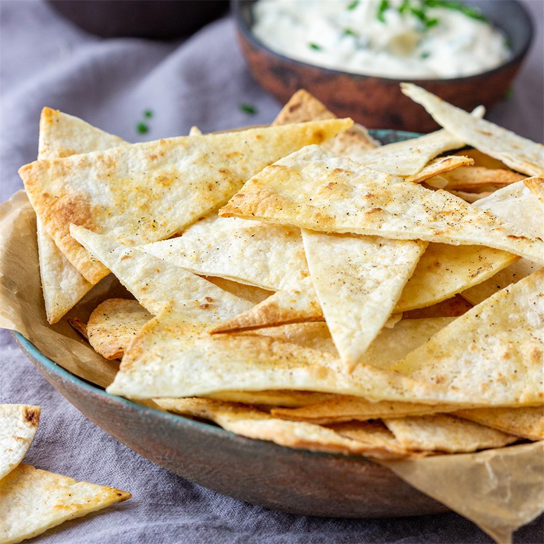 Oven Baked Tortilla Chips