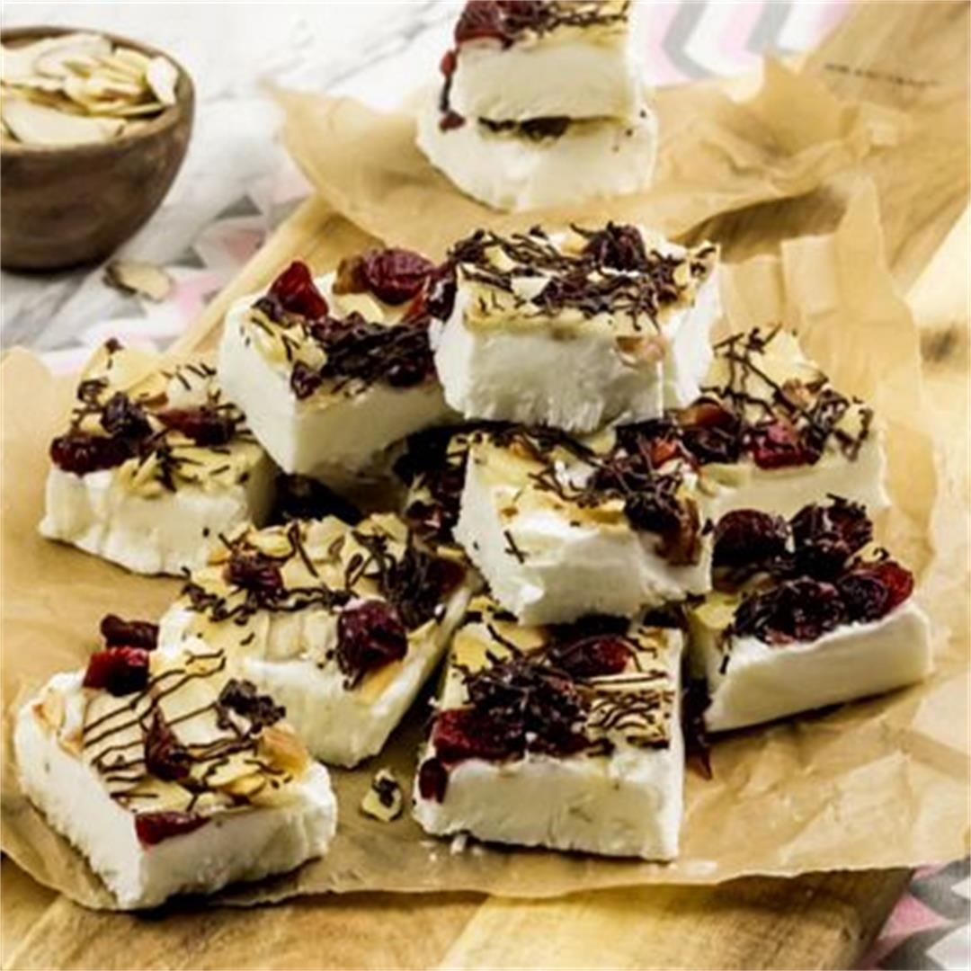 Weight Watchers Toasted Almond Cranberry Bark Recipe The Holy M