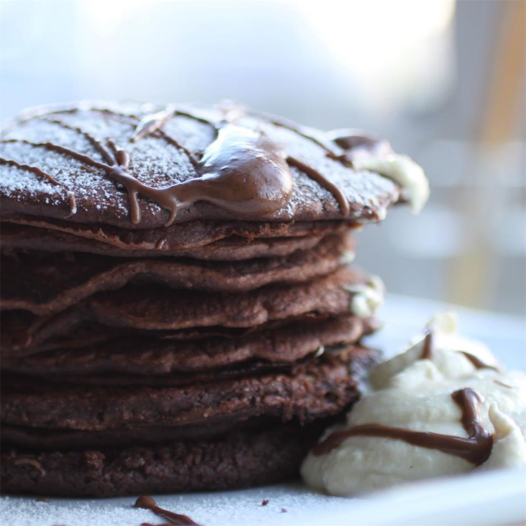 Vegan Chocolate Orange Pancakes Recipe