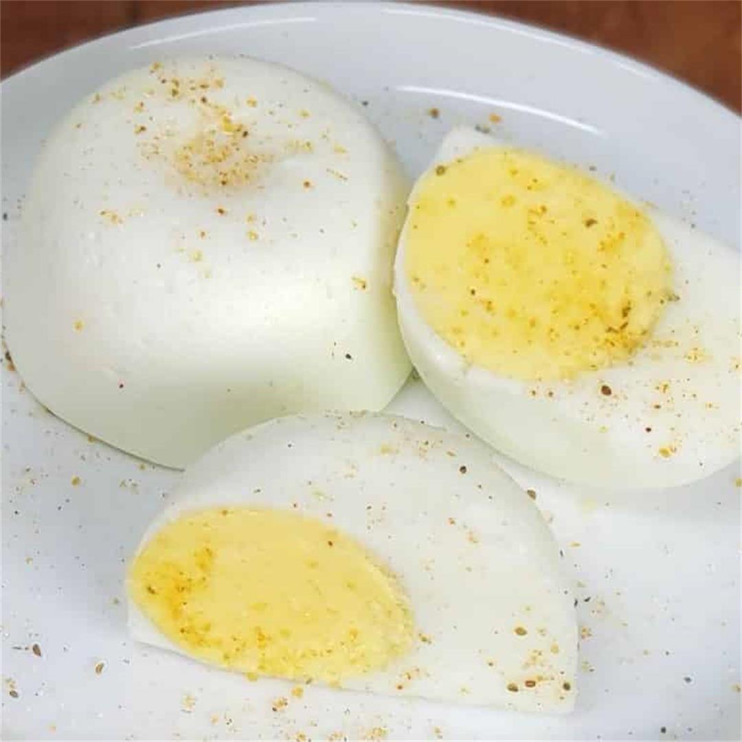 Instant Pot No Peel Hard Boiled Eggs [Recipe + Video]