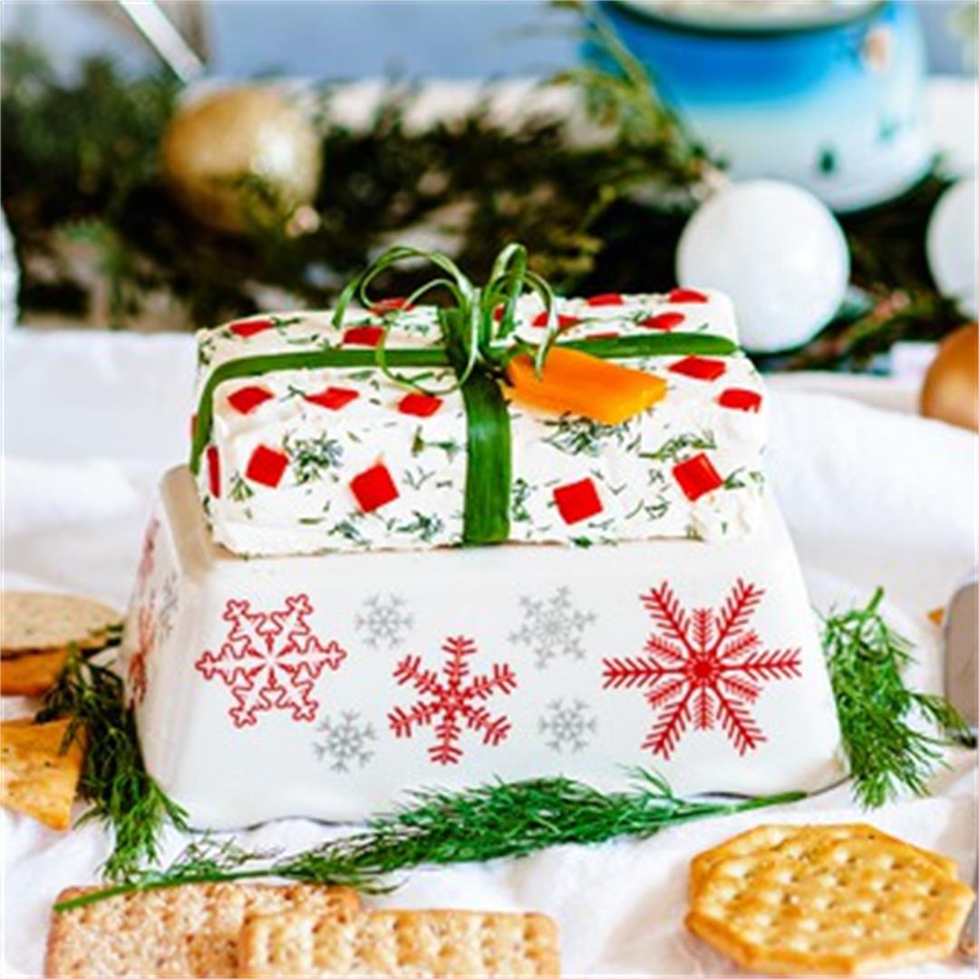 Garlic Dill Cream Cheese Schmear - 'Christmas Gift'