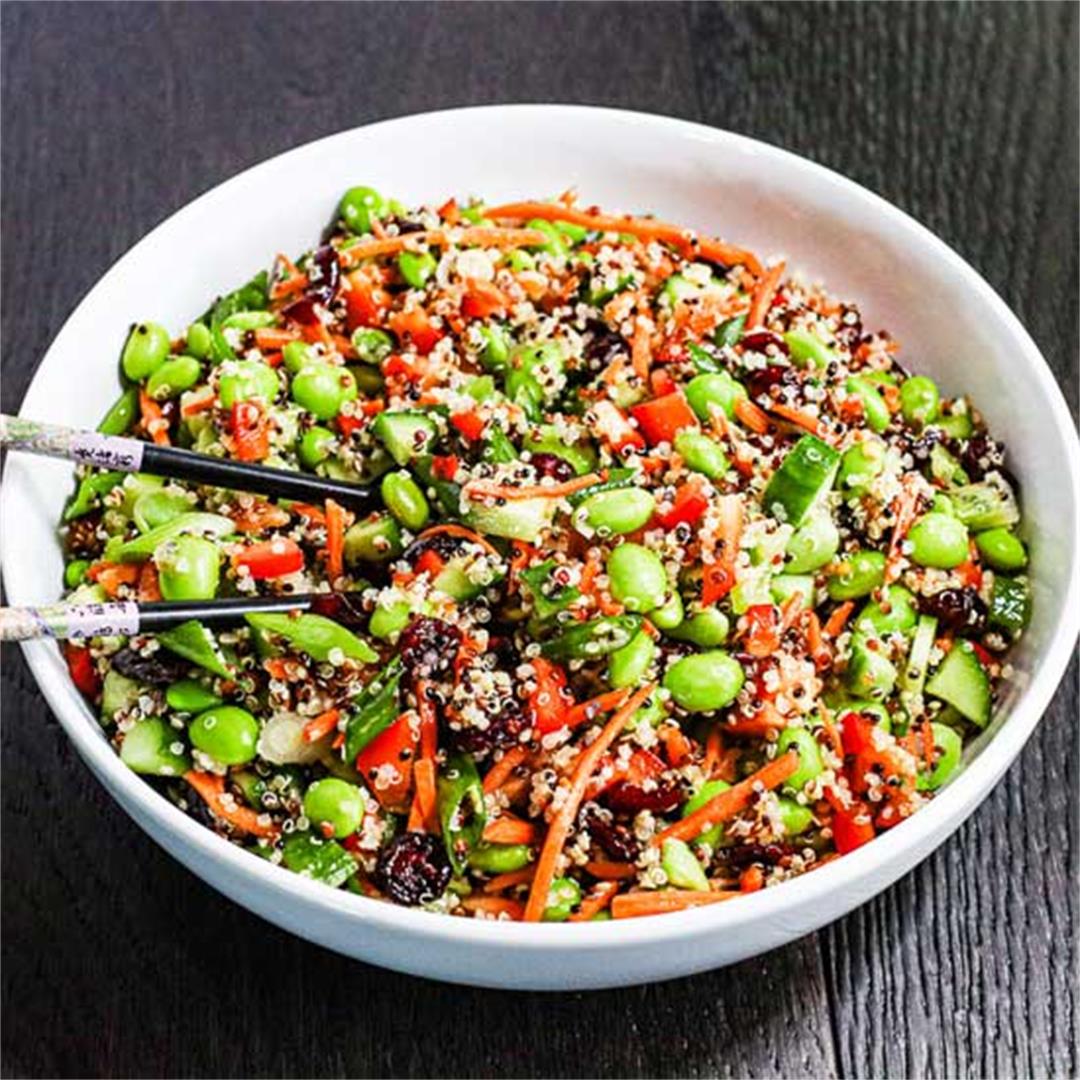 Quinoa Edamame Salad