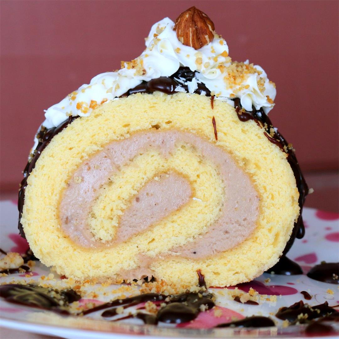 Chestnut Roll Cake-Number 1 Recipe