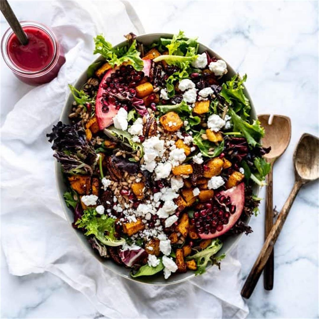 Winter Squash + Farro Salad