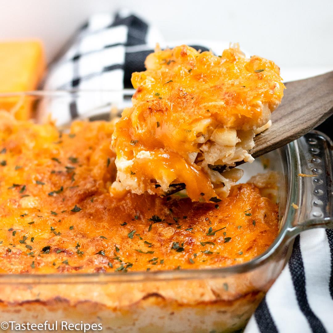 3-Cheese Baked Macaroni and Cheese Recipe