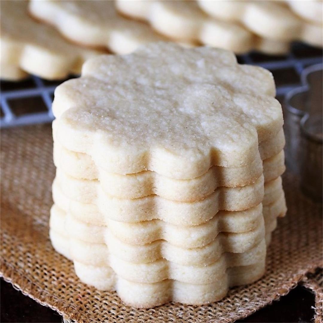 How to Make Basic Rolled Butter Cookies: Step-By-Step