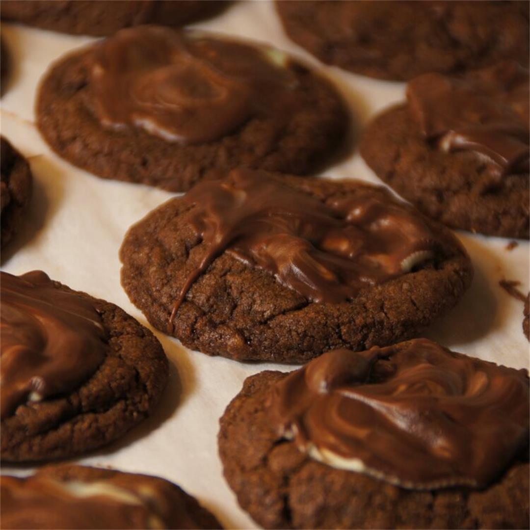 Chocolate Mint Cookies — Land of 10,000 Recipes