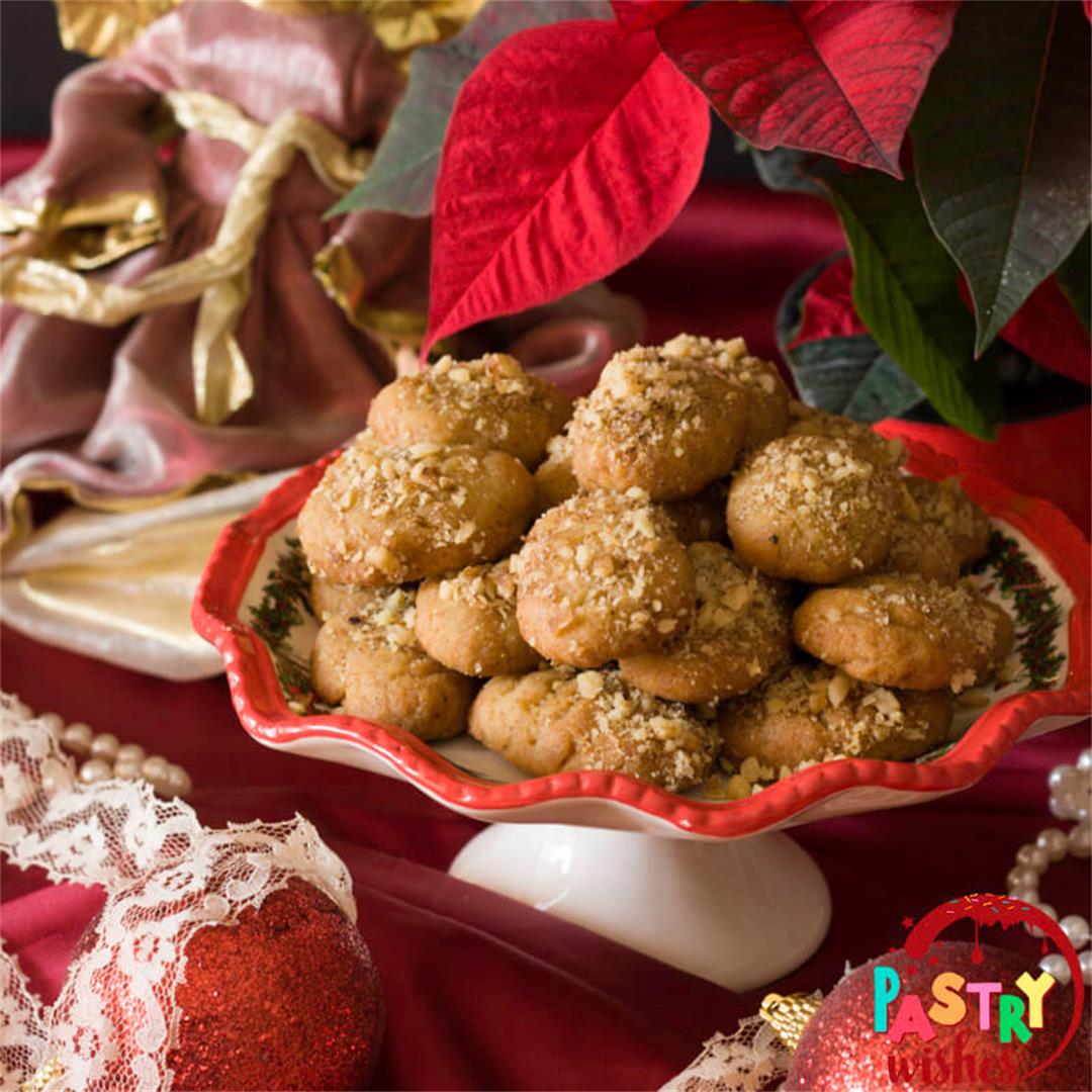 MELOMAKARONA – Greek Christmas Honey Cookies