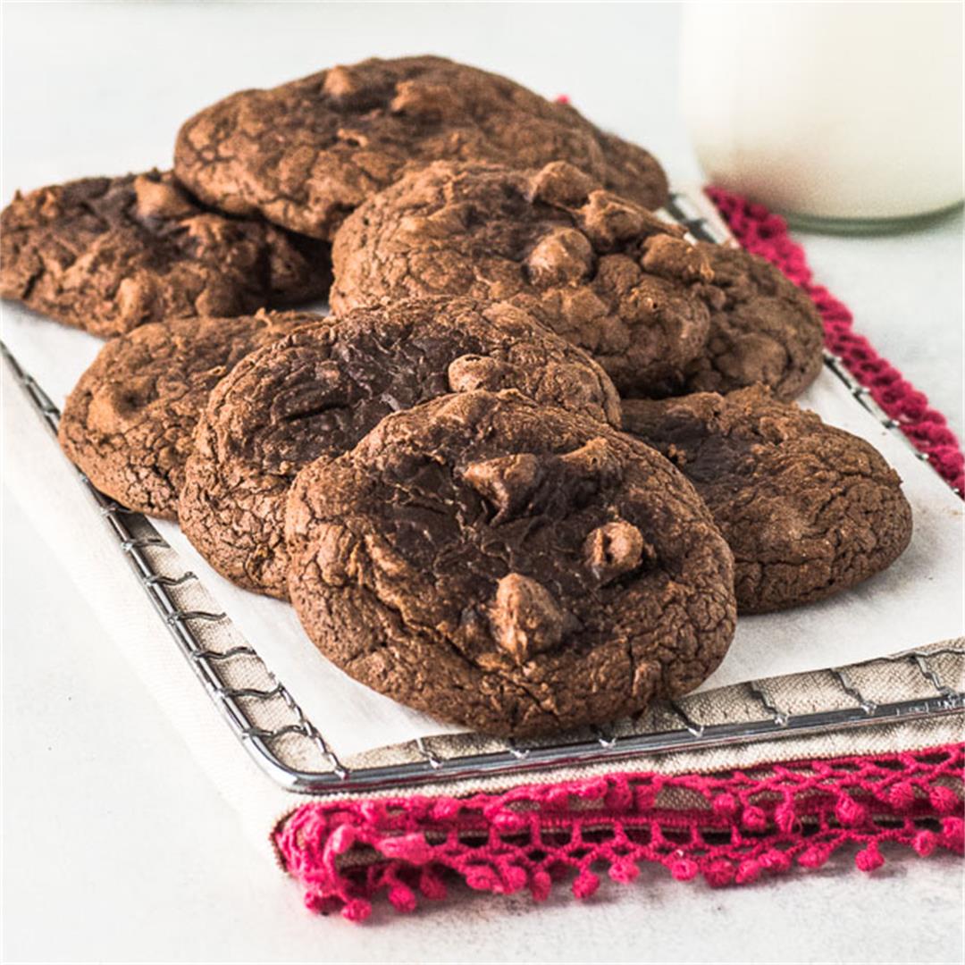 Brownie Mix Cookies