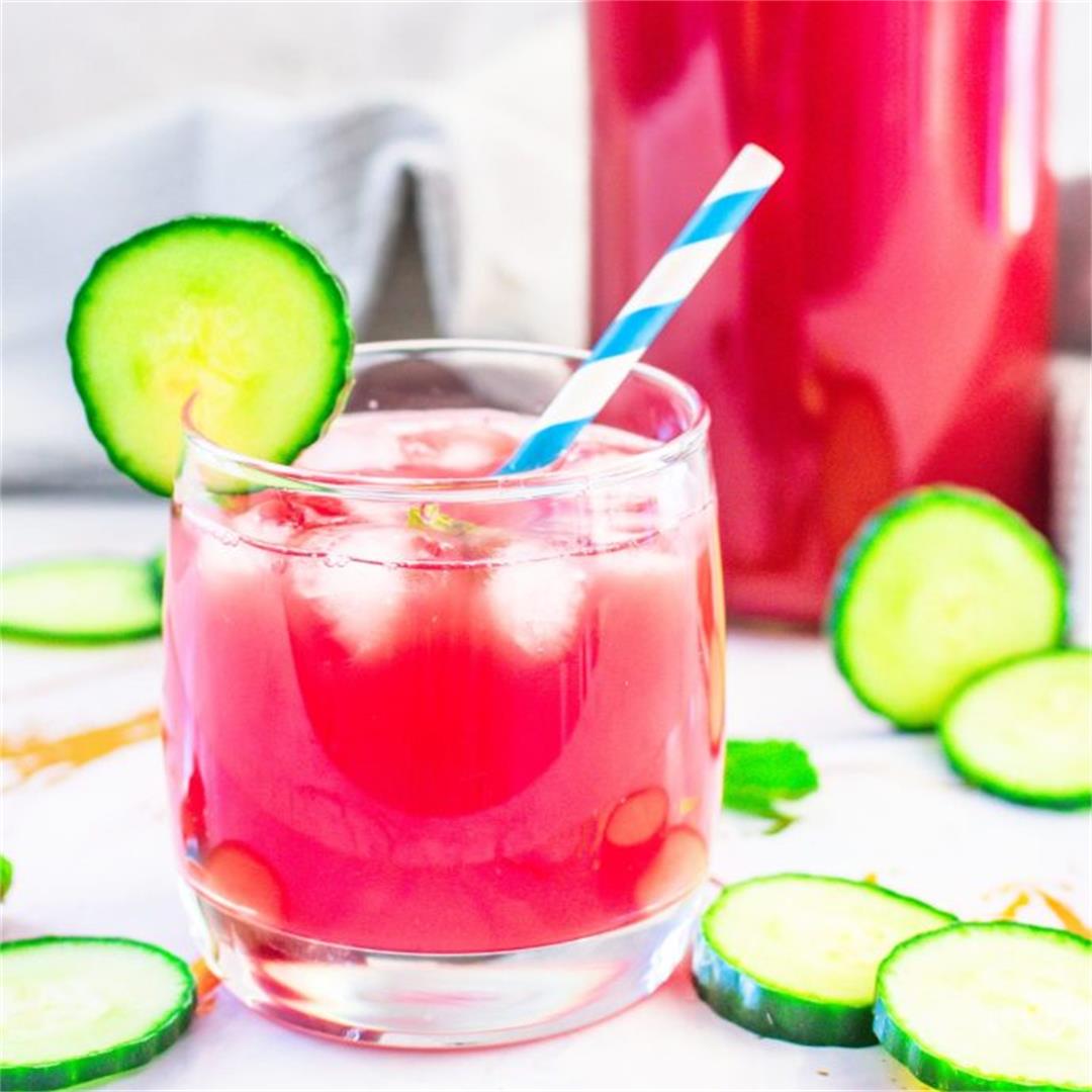 Cucumber And Watermelon Lemonade