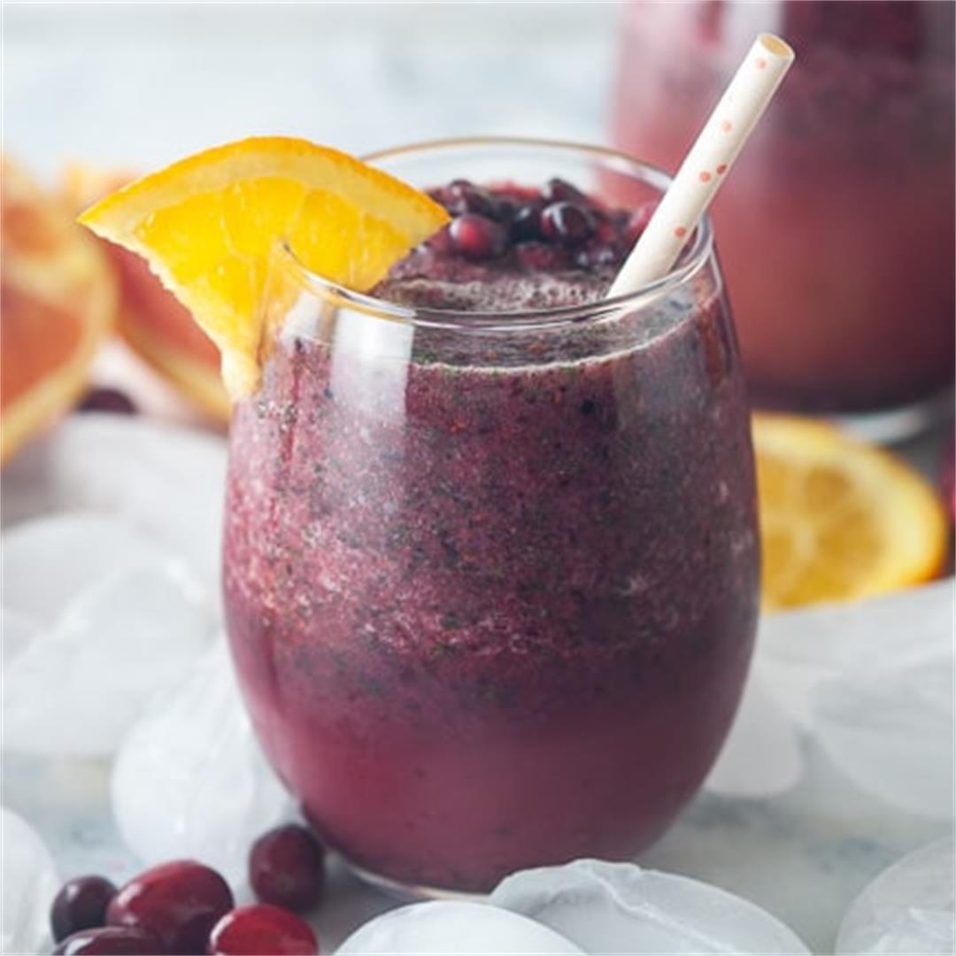 Pomegranate Cranberry Smoothies